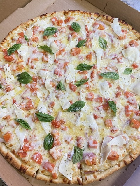 Order Bruschetta Pizza food online from Tuscan Pizza Crust store, Buffalo on bringmethat.com