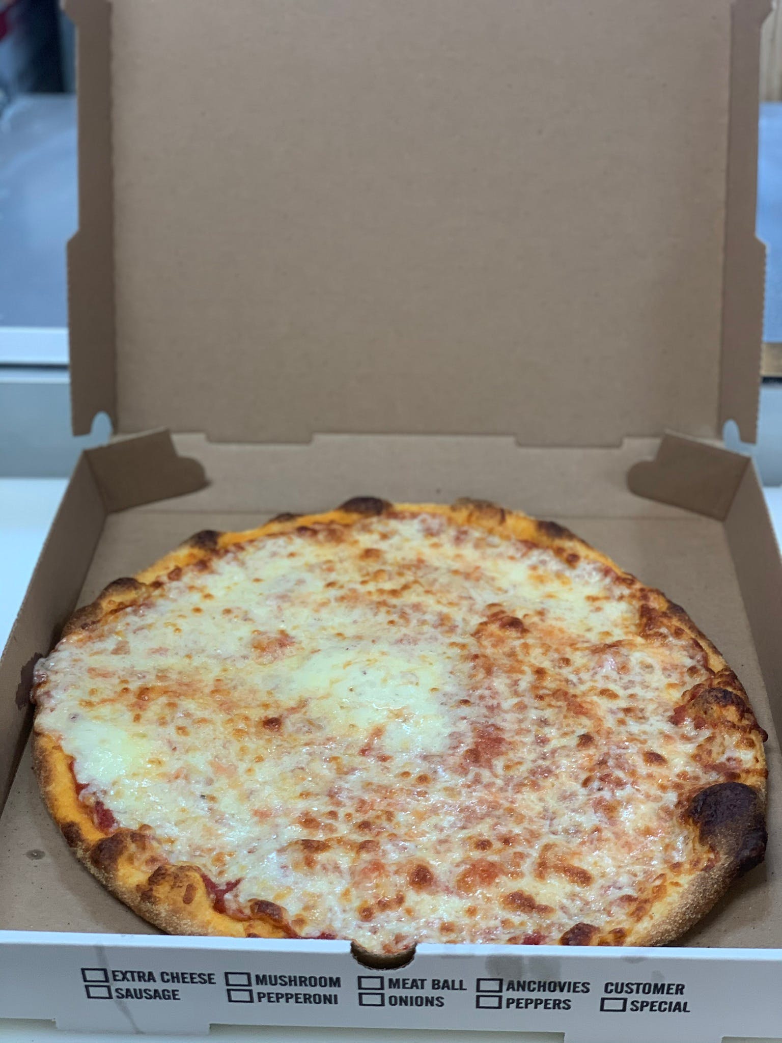 Order Cheese Pizza - 14" food online from Bella Pizza store, Virginia Beach on bringmethat.com