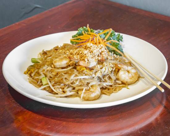 Order Pad Thai Noodles food online from Thai Castle store, Carmel on bringmethat.com