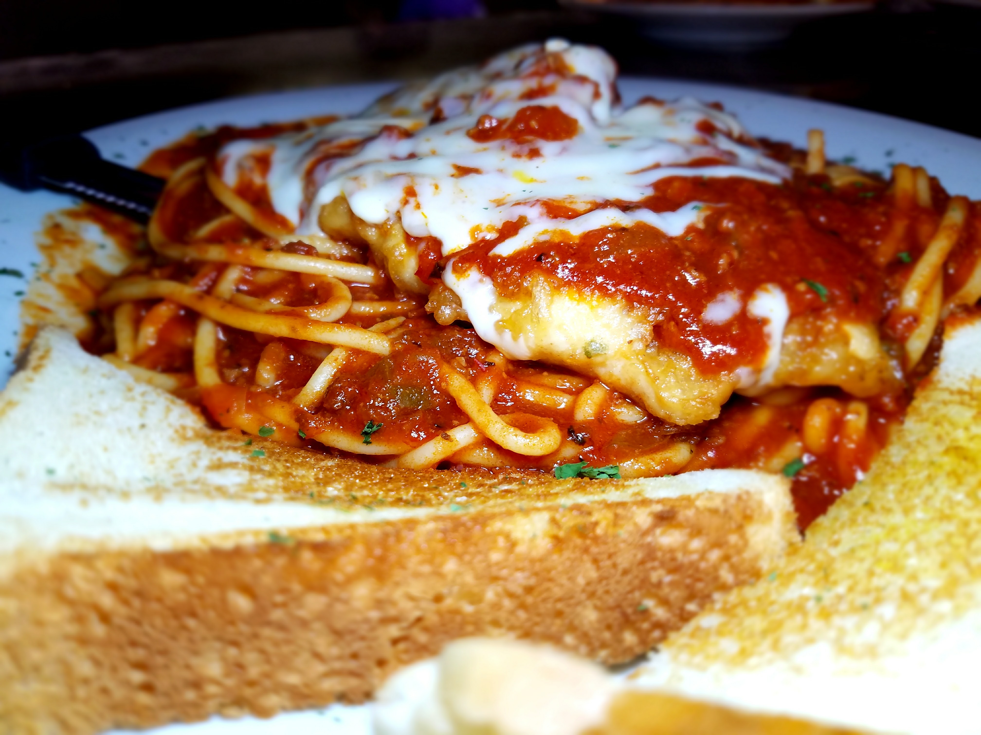 Order Veal Or Chicken Parmesan  food online from Diamonds Family Restaurant store, Decatur on bringmethat.com