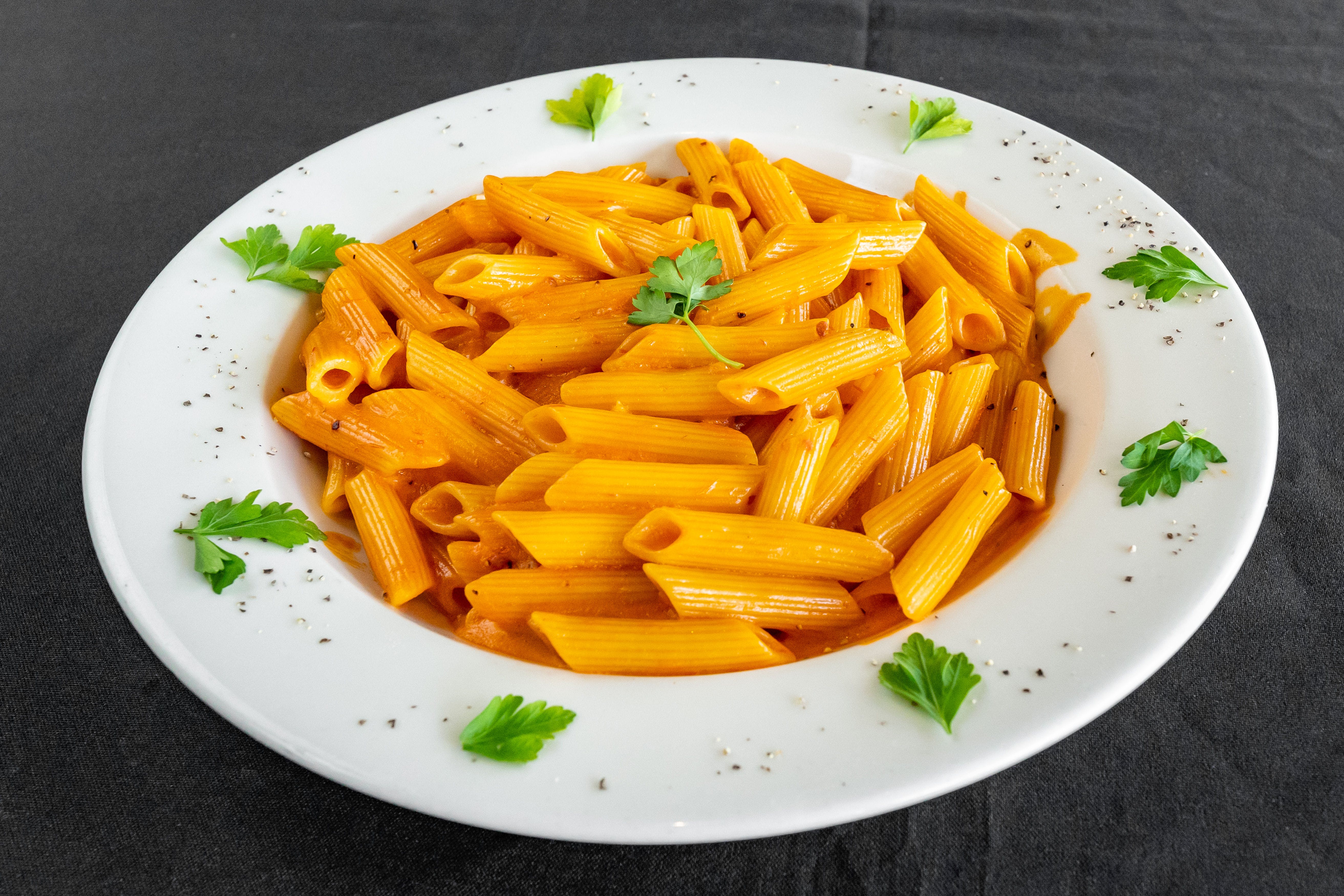 Order Penne Vodka - Pasta food online from Pizza Plaza Of Warminster store, Warminster on bringmethat.com