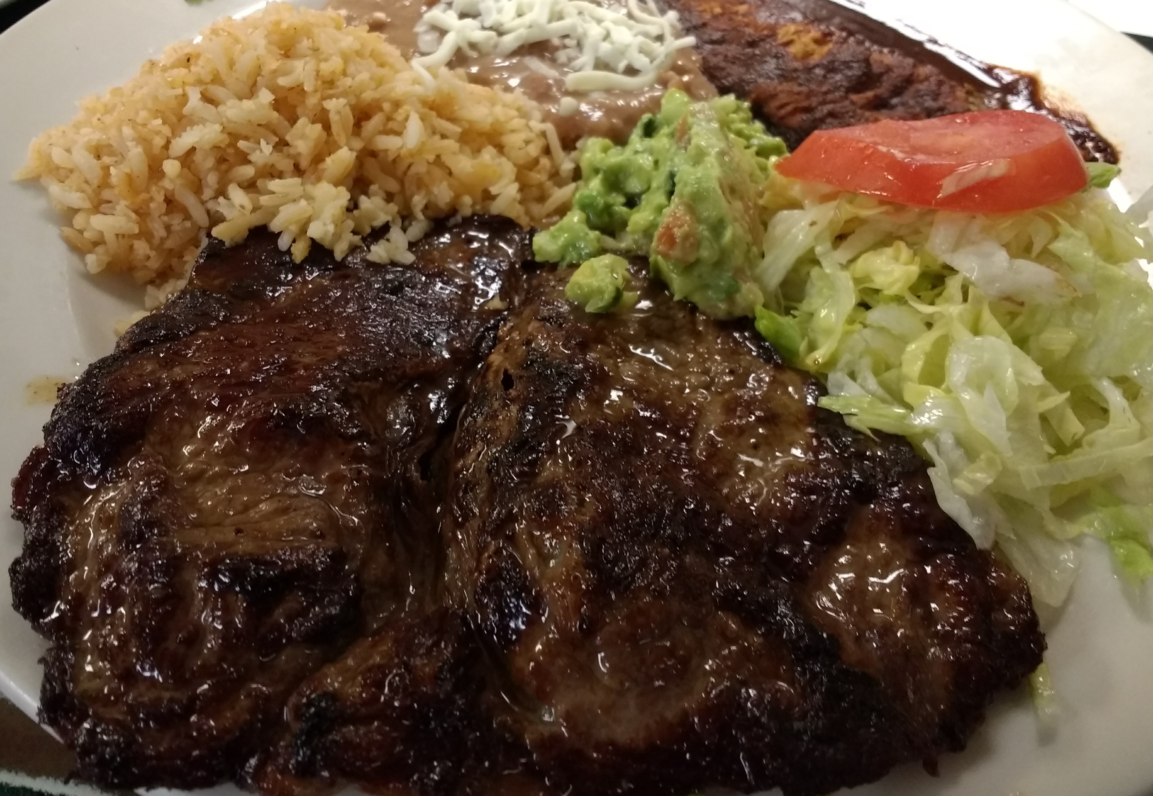Order Carne Azada food online from El Pastor Mexican Restaurant store, Madison on bringmethat.com