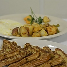 Order Strawberry French Toast Combo food online from Jay Jay Cafe store, Arlington on bringmethat.com