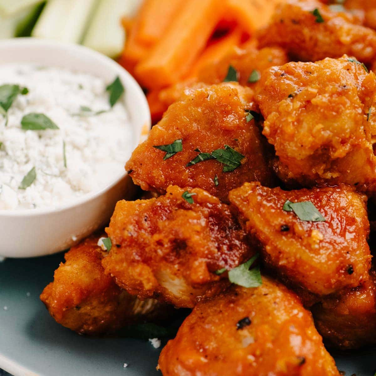 Order Buffalo Chicken Bites (6) food online from Dino's store, Albany on bringmethat.com
