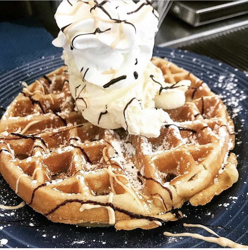 Order Waffle & Ice cream  food online from Englewood Diner store, Englewood on bringmethat.com