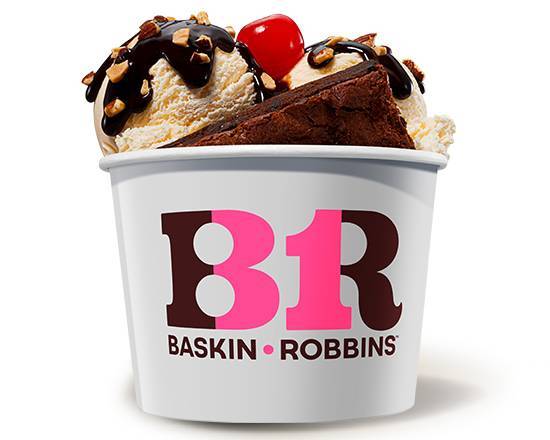 Order Brownie Sundae food online from Baskin-Robbins Ice Cream & Cakes store, Albuquerque on bringmethat.com