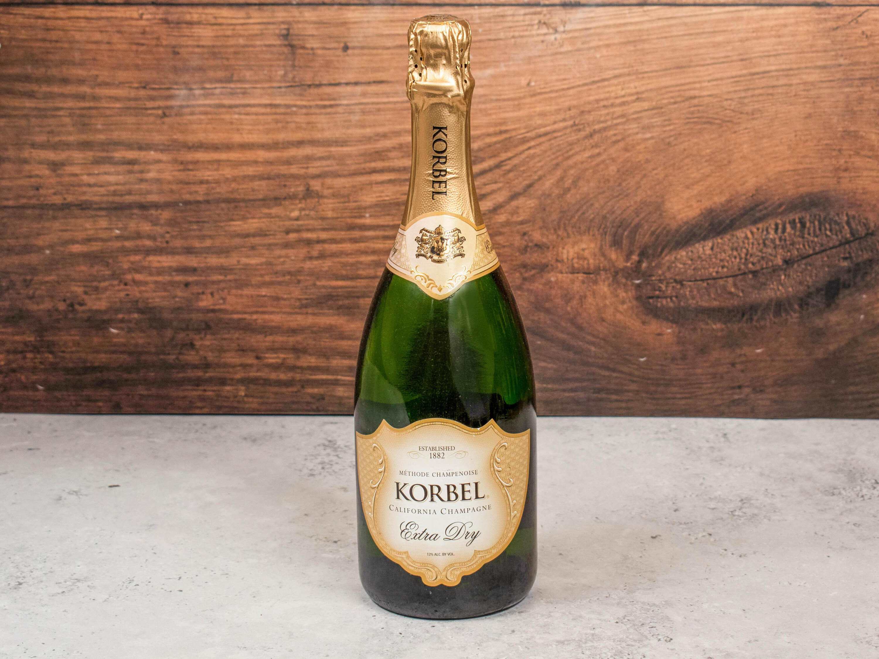 Order 750 ml. of Korbel Extra Dry Champagne food online from Liquor Deli store, La Puente on bringmethat.com