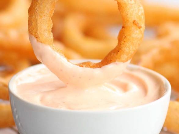 Order Battered Onion Rings food online from The Chipper Truck Cafe store, Yonkers on bringmethat.com