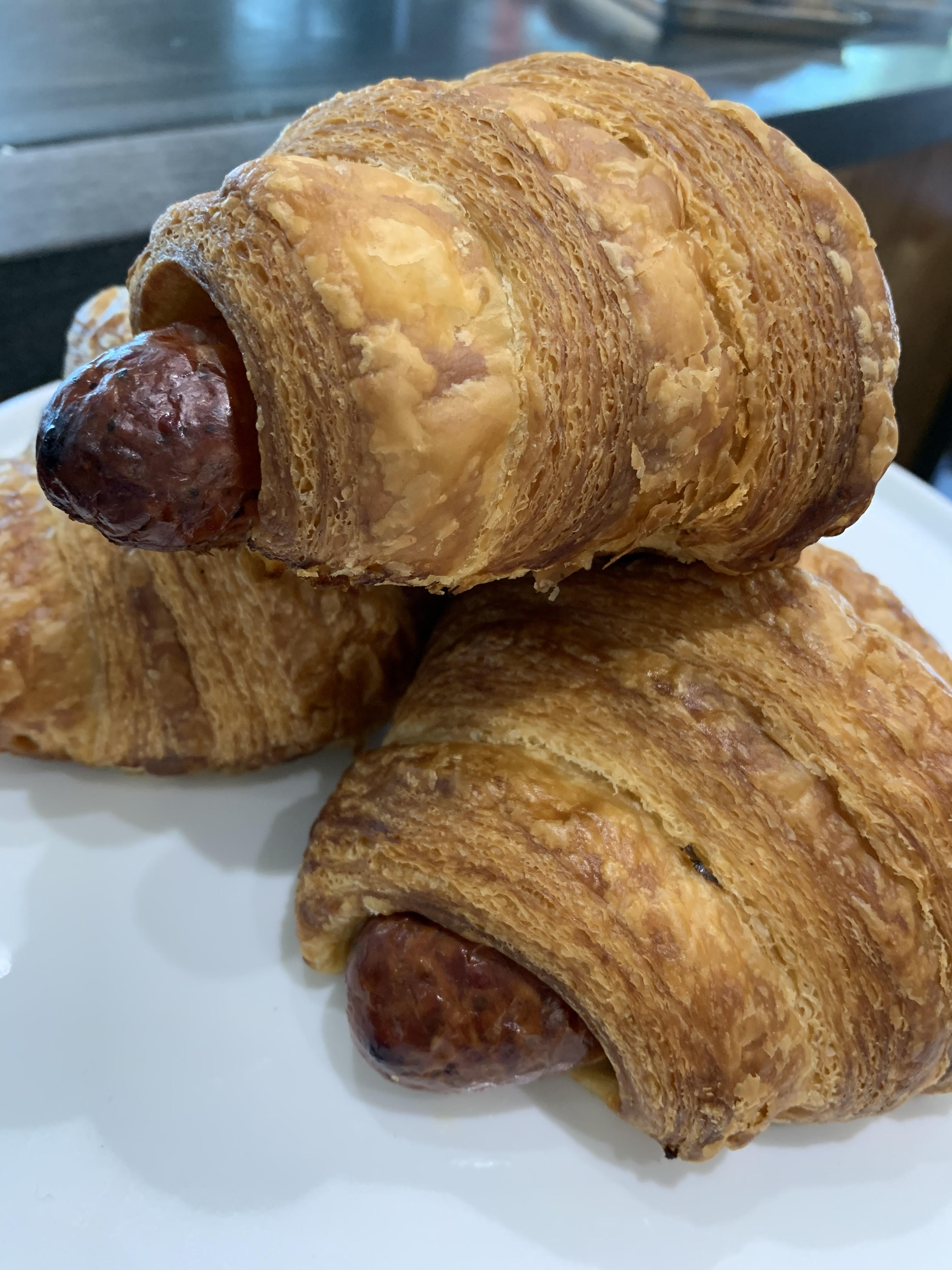 Order Sausage Croissant food online from Weights + Measures store, Houston on bringmethat.com