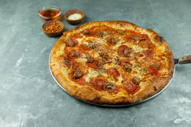 Order SALSICCIA 14" food online from Patxi's Pizza store, Livermore on bringmethat.com