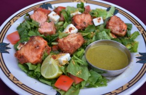 Order Tandoori Seafood Salad food online from Flavor of India store, Burbank on bringmethat.com