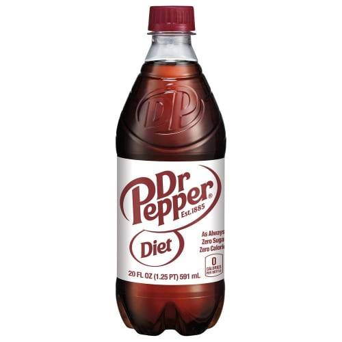 Order Dr Pepper · Diet Original Soda (20 fl oz) food online from Mesa Liquor store, Mesa on bringmethat.com