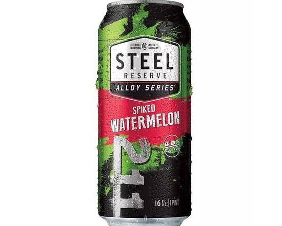 Order Steel Reserve 211 Spiked Watermelon 16 fl oz. (ABV 8%)  food online from Central Liquor Market store, Los Angeles on bringmethat.com