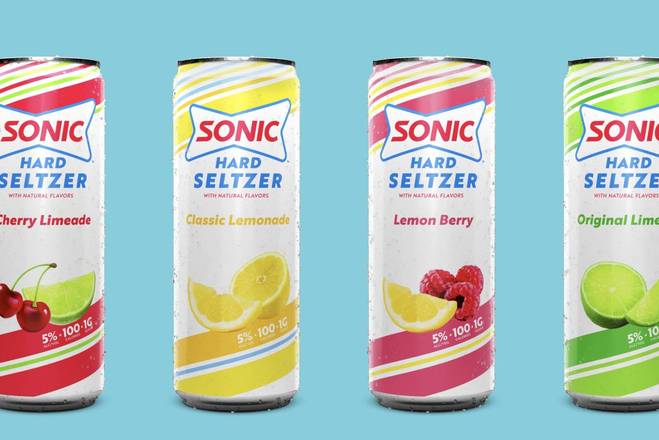 Order Sonic Hard Seltzer Citrus, 12pk-12oz can beer food online from Cold Spring Liquor store, Liberty Hill on bringmethat.com