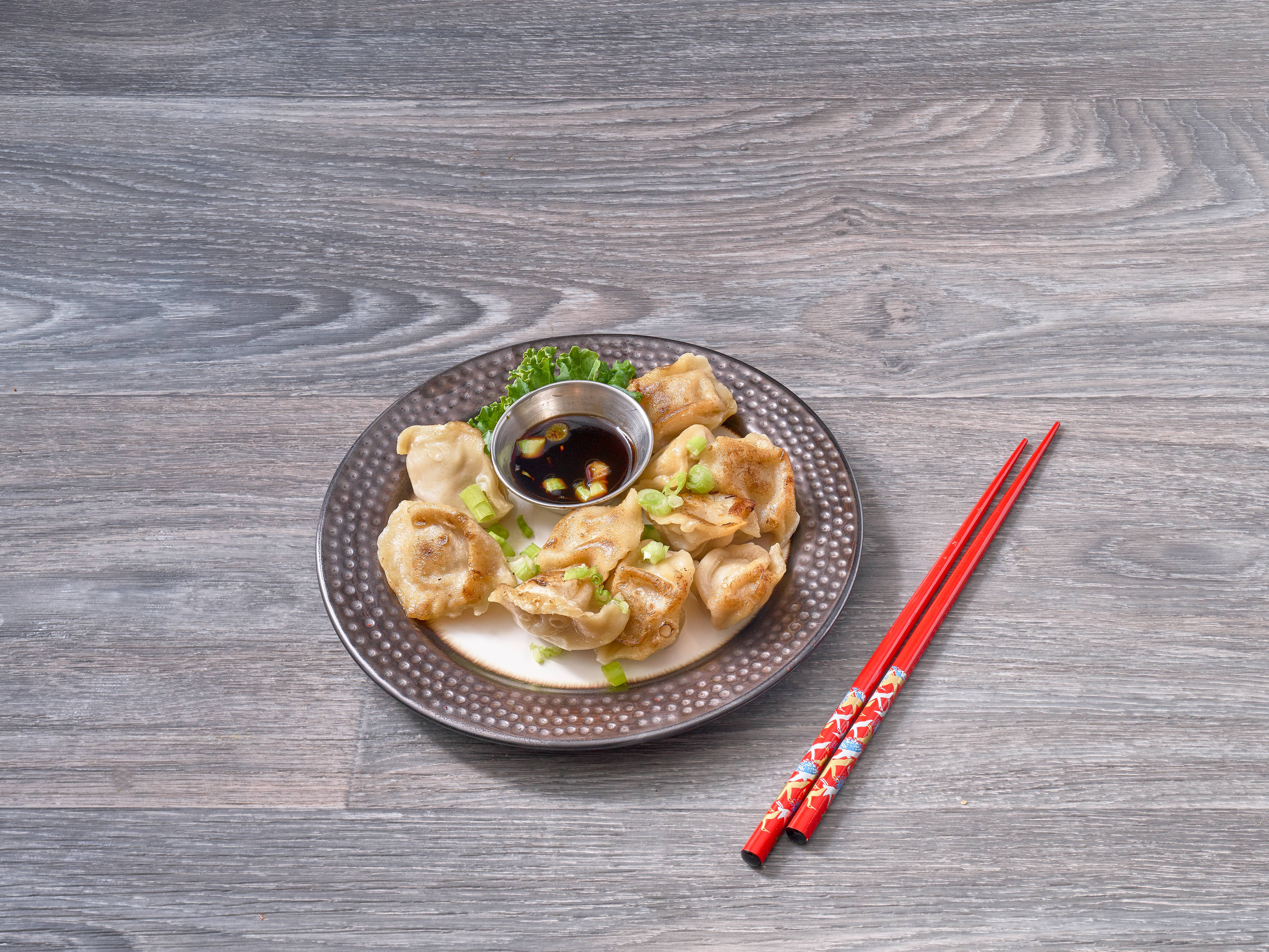 Order 10 Piece Meat Dumplings food online from China garden store, Sterling on bringmethat.com