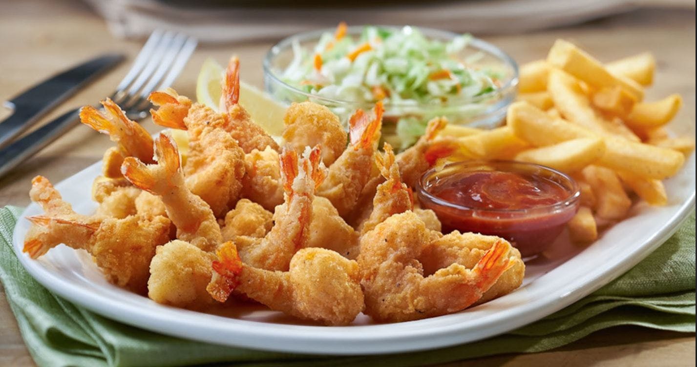 Order Fried Shrimp Platter - Appetizer food online from Lunetta pizza store, New York on bringmethat.com