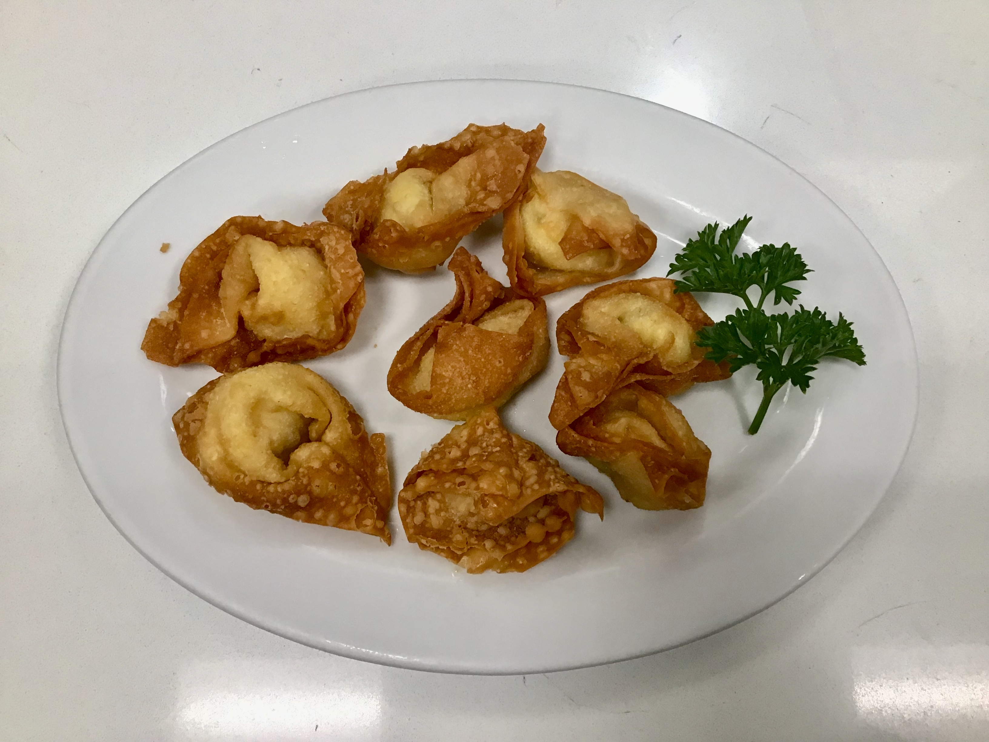 Order 8 Piece Cream Cheese Wonton food online from Fortune House Thai store, Lake Balboa on bringmethat.com