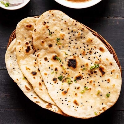 Order Plain naan food online from Peacock Indian Cuisine store, Plano on bringmethat.com