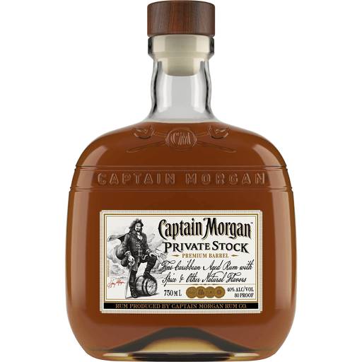 Order Captain Morgan Private Stock Rum (750 ML) 14176 food online from Bevmo! store, San Diego on bringmethat.com
