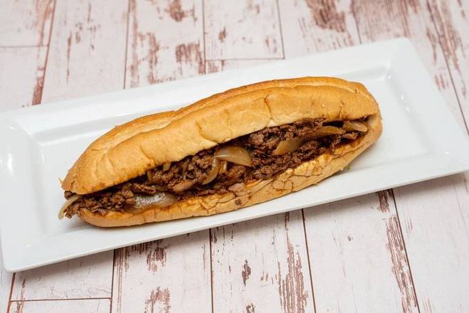 Order 4 BBQ Cheesesteak Sandwich food online from Cheesesteak Grille store, Roseville on bringmethat.com