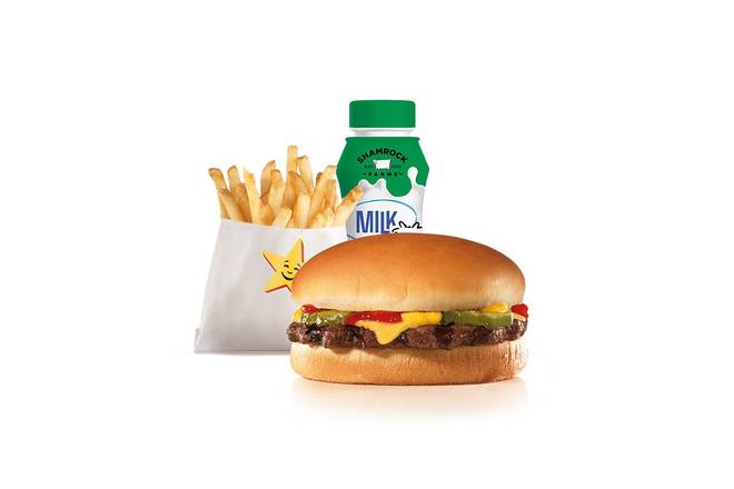 Order Cheeseburger Kid's Meal food online from Hardee store, Jefferson City on bringmethat.com