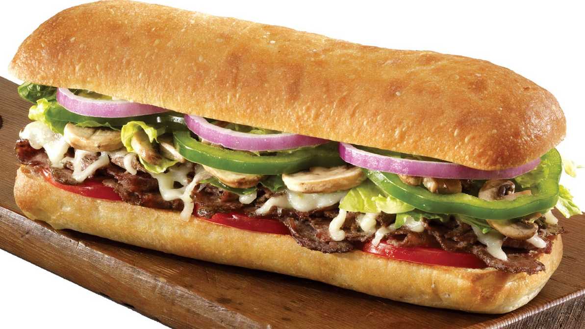 Order Steak Sub food online from Vocelli Pizza store, Aspinwall on bringmethat.com