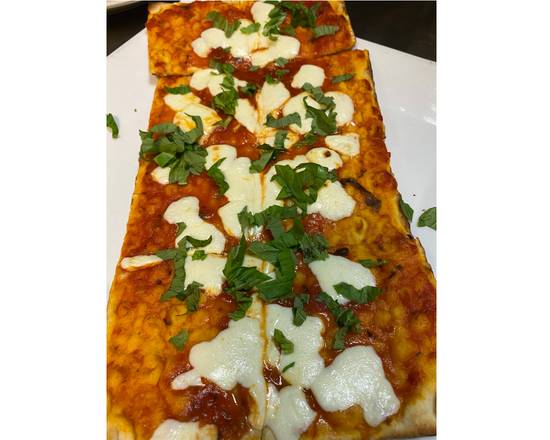 Order Kids Plain Flatbread Pizza food online from High Street Caffe store, West Chester on bringmethat.com