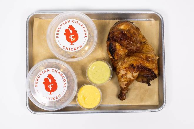 Order 1/2 Chicken Meal food online from Frisco's Chicken store, Lancaster on bringmethat.com