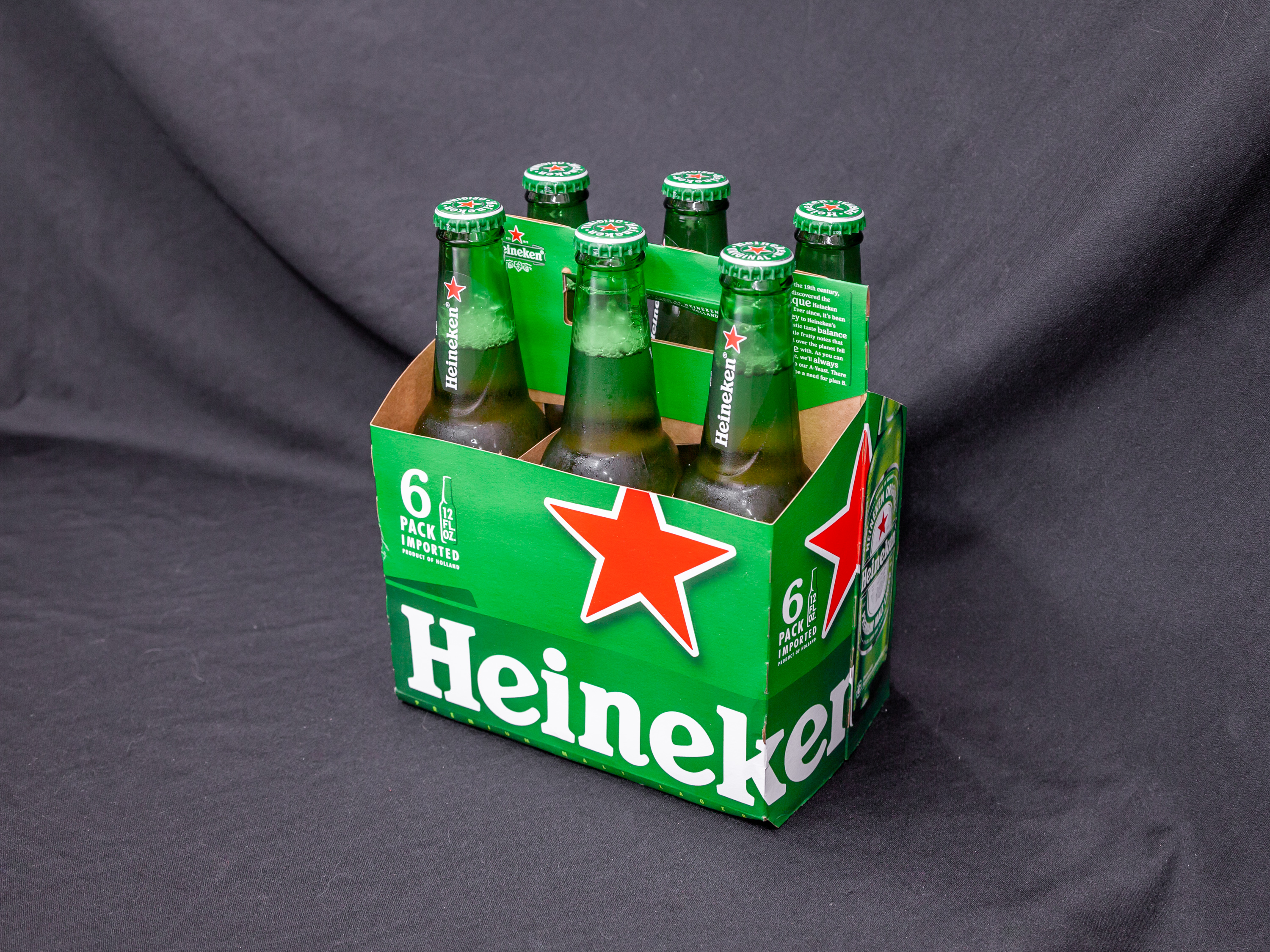 Order Heineken 6 Pack-12 oz. Bottle Beer food online from White Horse Liquors store, Oakland on bringmethat.com