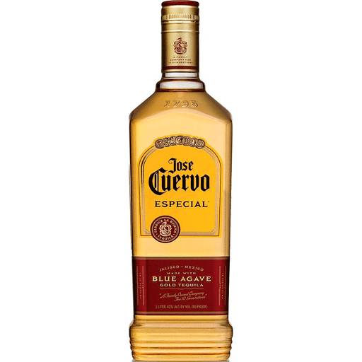 Order Jose Cuervo Tequila Gold (1 LTR) 1409 food online from Bevmo! store, San Diego on bringmethat.com