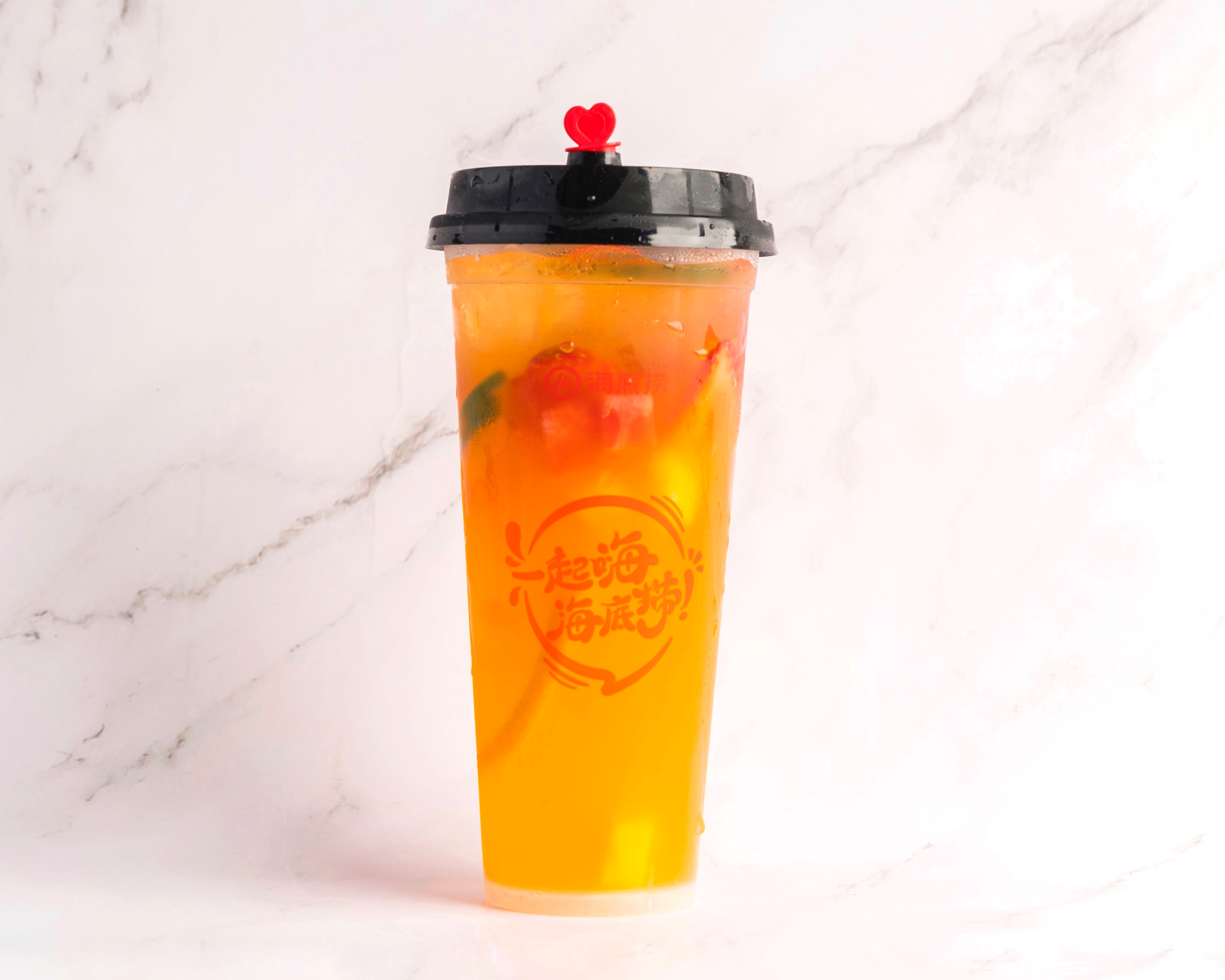Order Passion Fruit iced Tea food online from Haidilao Hot Pot store, Rowland Heights on bringmethat.com