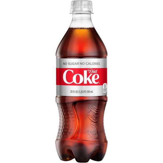 Order Diet Coke - 20 oz food online from The Captain'S Boil store, Grove City on bringmethat.com
