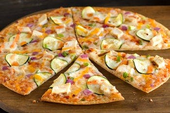 Order Thai Chicken Pizza - Medium 12" food online from Papa Murphy's store, South Ogden on bringmethat.com