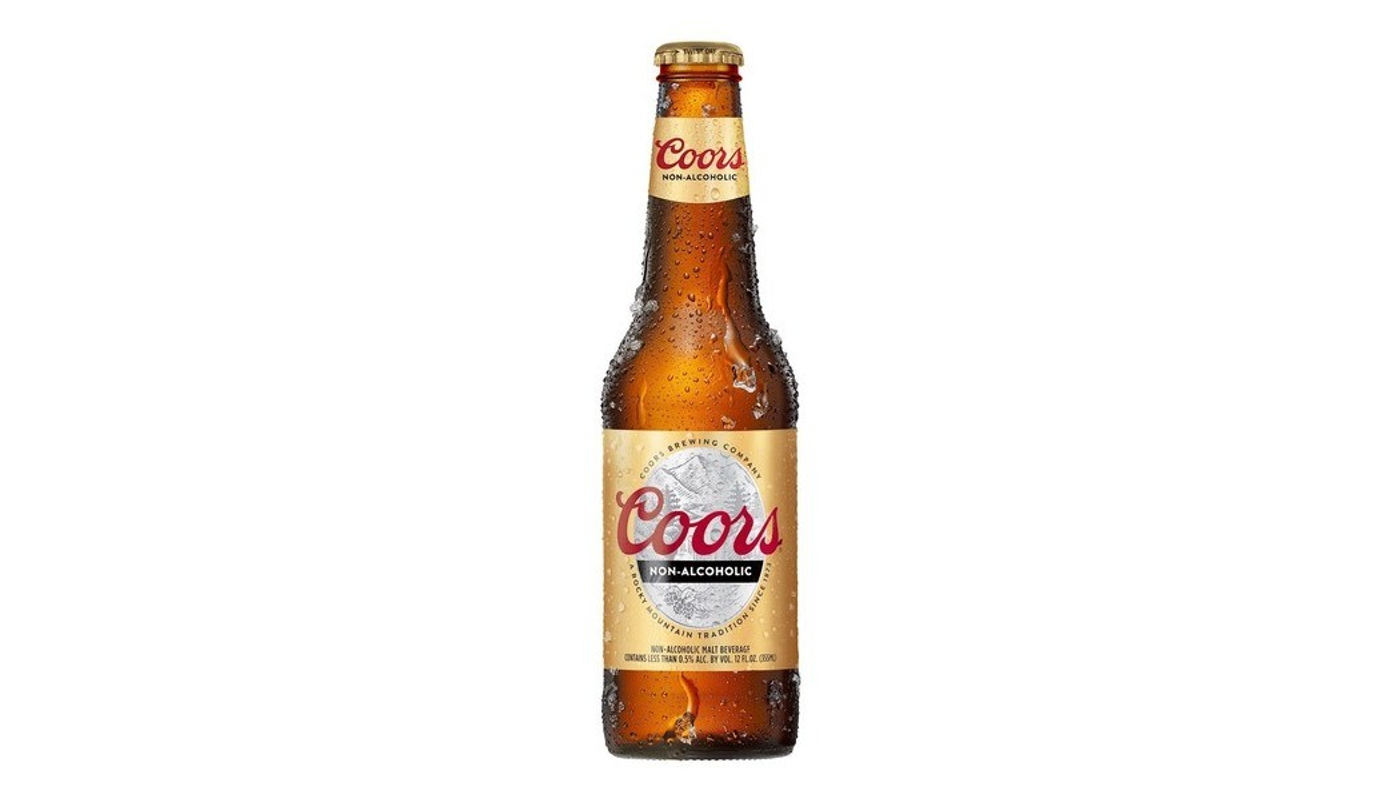 Order Coors Edge Non-Alcoholic 6 Pack 12 oz Bottles food online from Plaza Market store, Baldwin Park on bringmethat.com