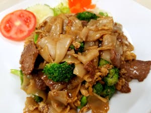 Order 26. Pad See Aew food online from Siam Elephants Restaurant store, Elmira on bringmethat.com