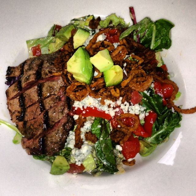 Order NY Steak Salad food online from Neal Coffee Shop store, San Mateo on bringmethat.com
