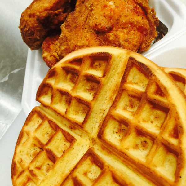 Order Fried Chicken and Waffles Dinner food online from Pigs On A Wing store, Lindenhurst on bringmethat.com
