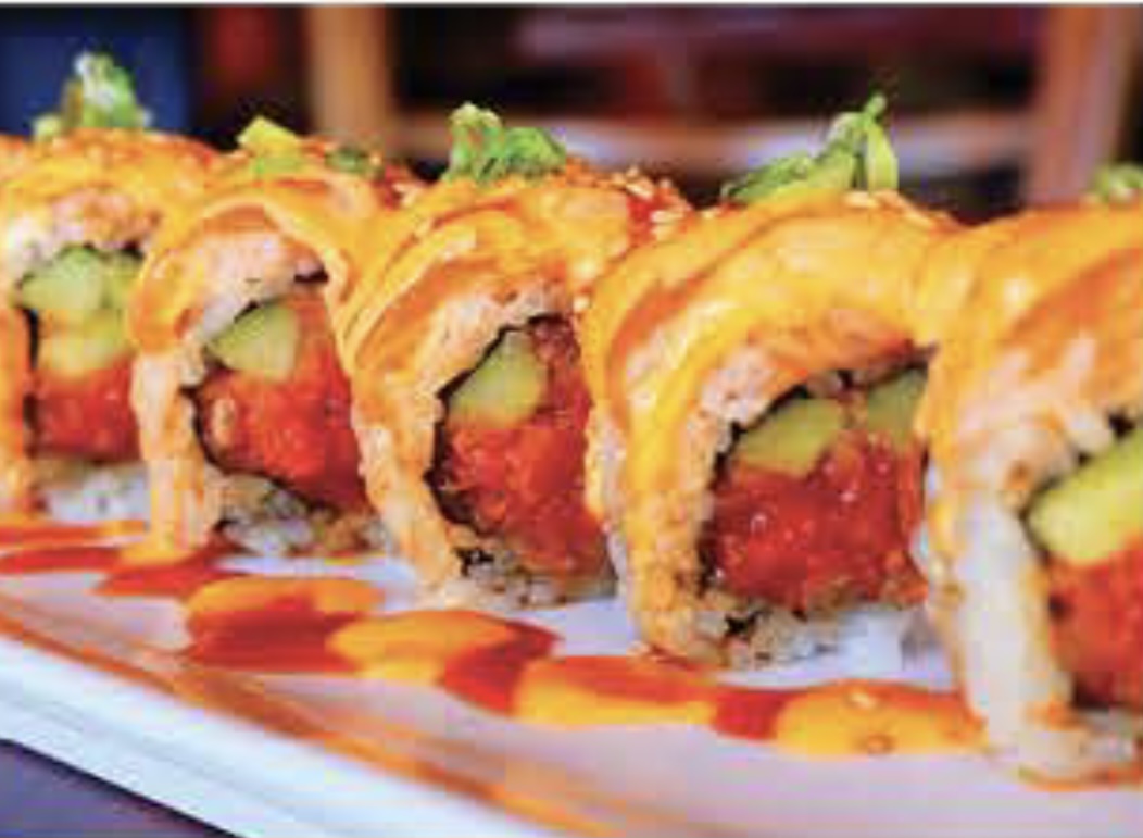 Order Salmon Lover Roll food online from Bad Sushi store, Los Angeles on bringmethat.com