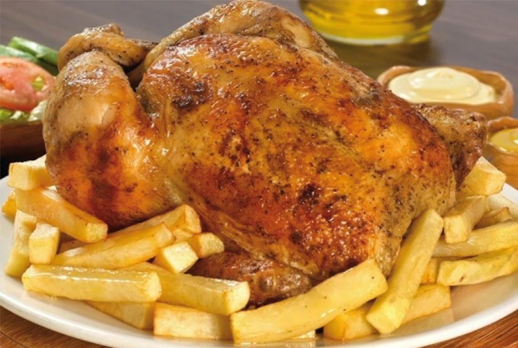 Order Whole Rotisserie Chicken Combo food online from Valentino's store, Bay Shore on bringmethat.com