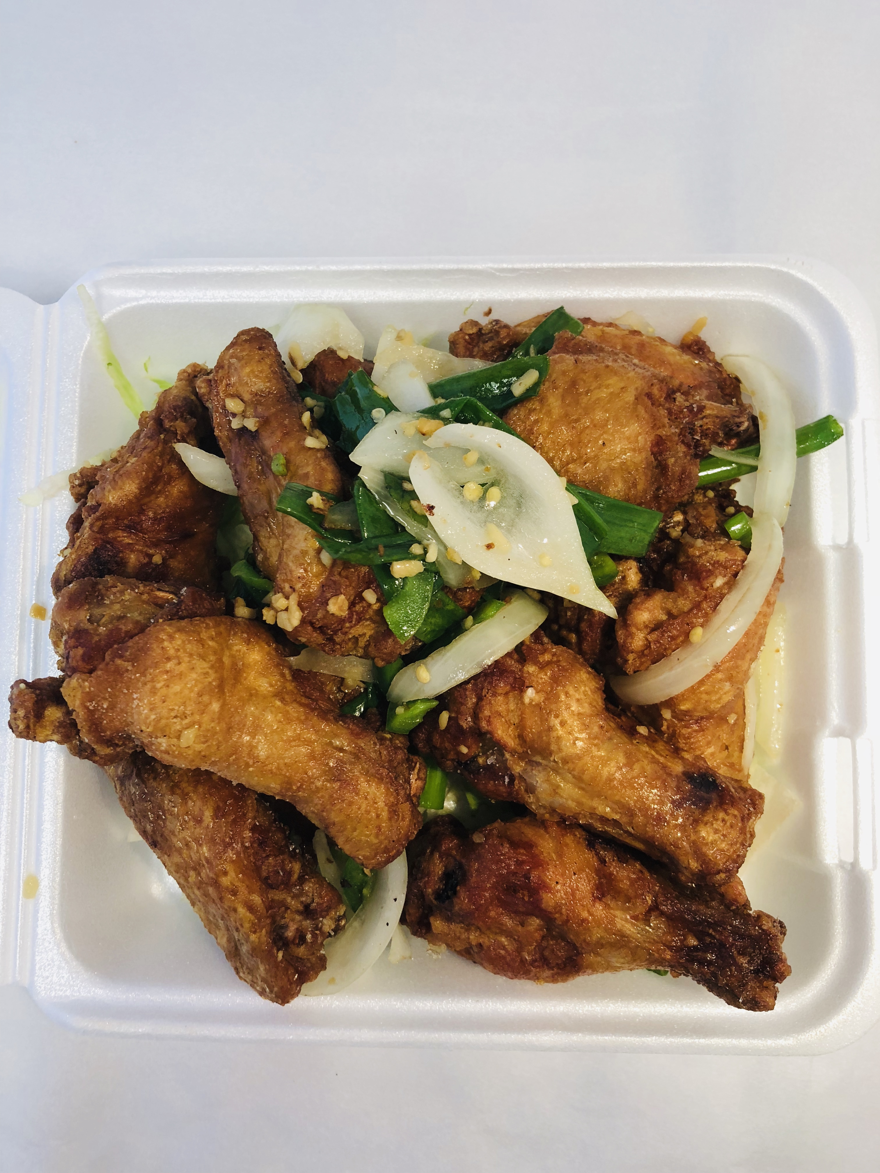 Order 15. Spicy Crispy Wings food online from Pho Cafe Hong Kong Diner store, Reno on bringmethat.com
