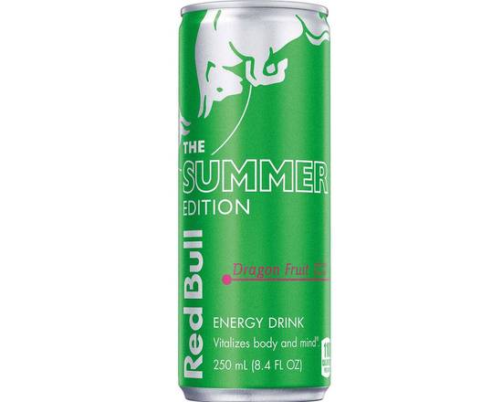 Order Red Bull The Summer Edition Dragon Fruit 8.4 fl oz.  food online from Central Liquor Market store, Los Angeles on bringmethat.com