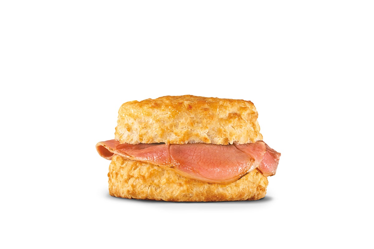 Order Ham Biscuit food online from Hardees store, Jeffersonville on bringmethat.com
