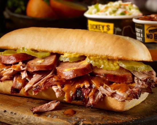 Order Cueban Sandwich Plate food online from Dickey'S Barbecue Pit store, Las Vegas on bringmethat.com