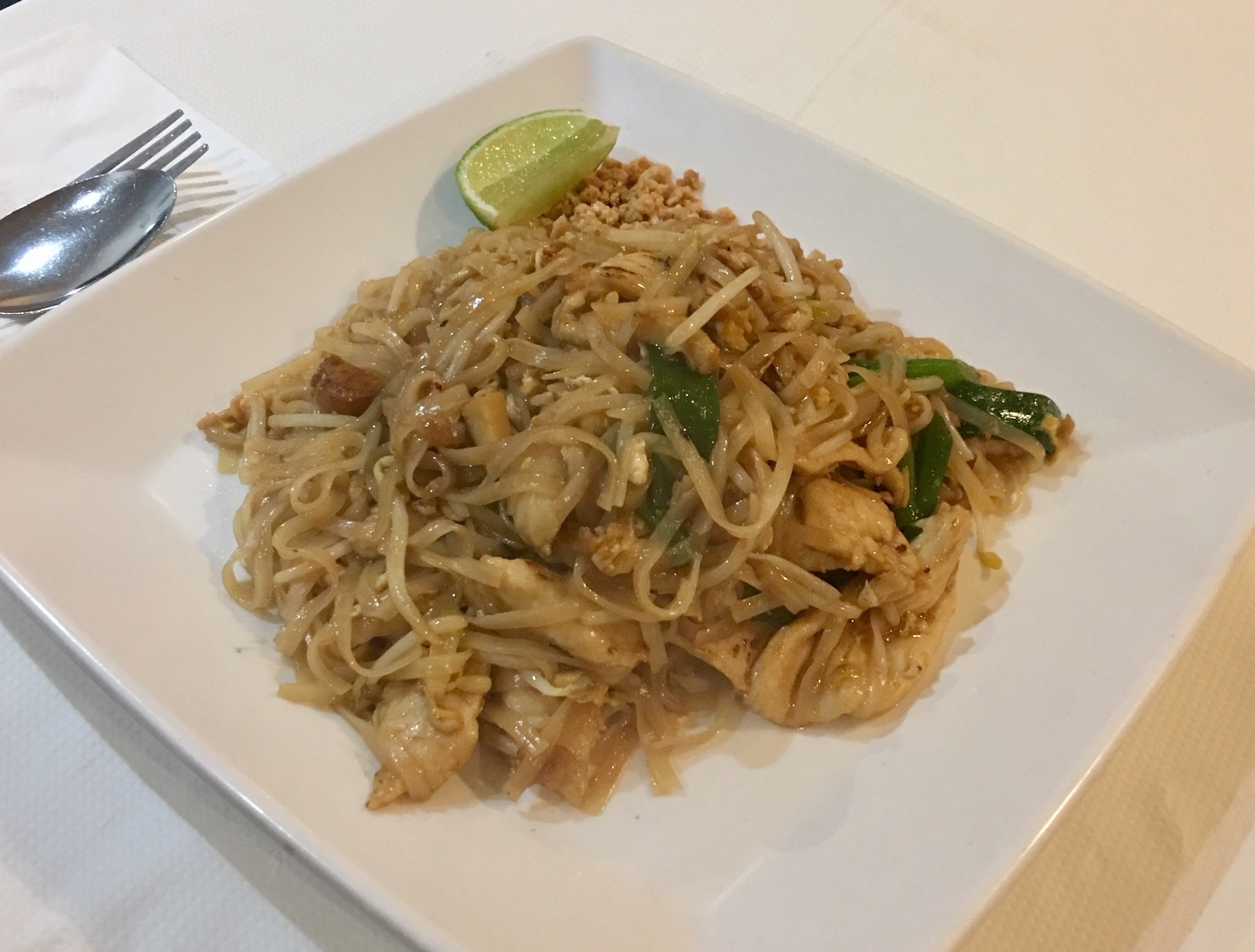 Order Pad Thai Rice Noodles food online from 22 Thai Cuisine store, New York on bringmethat.com
