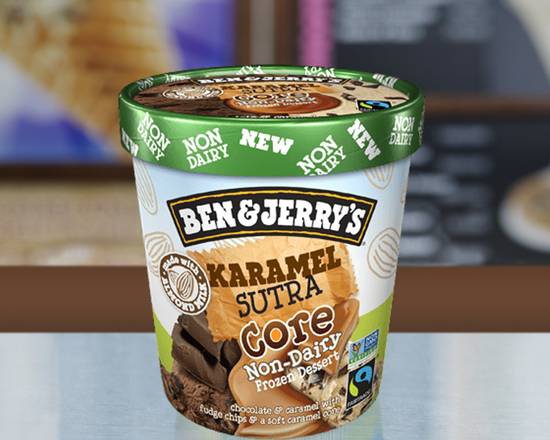 Order Karamel Sutra Core Non-Dairy  food online from Ben & Jerry's store, Highland Village on bringmethat.com