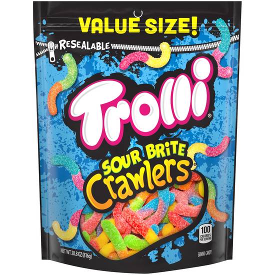Order Troli Sour Brite Crawlers Gummi Candy, 28.8 OZ food online from Cvs store, WESTON on bringmethat.com
