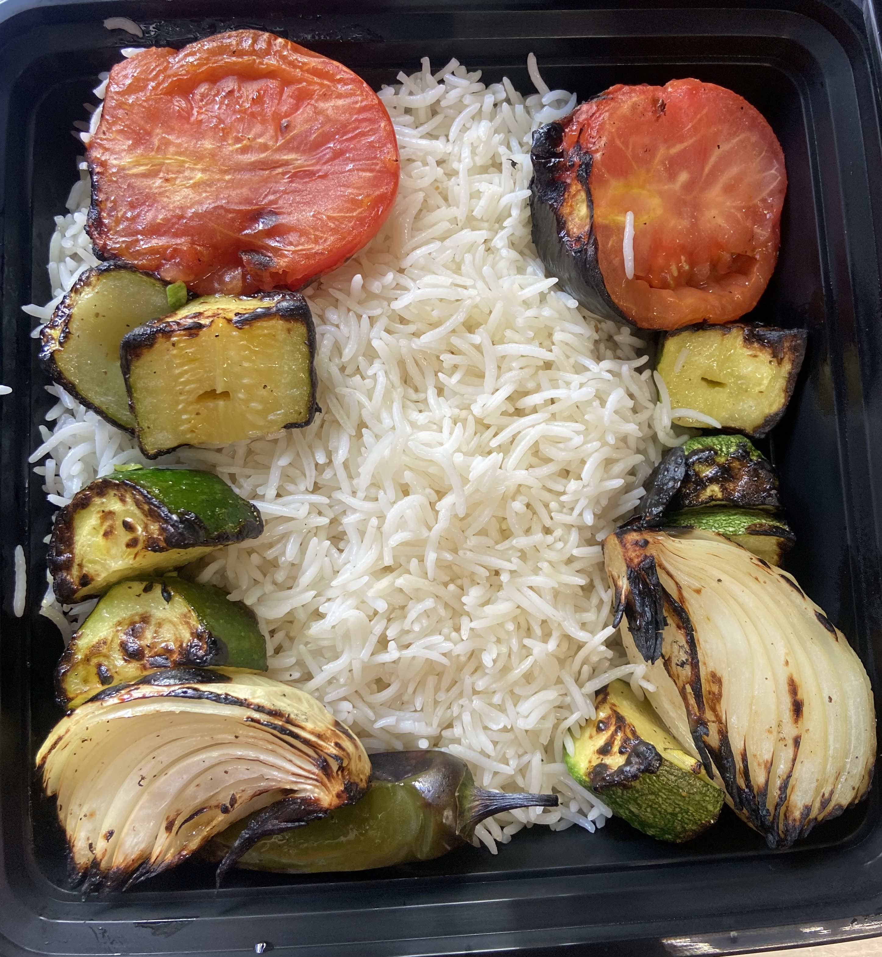 Order Vegetarian Plate food online from Elias Kosher Kabab store, Los Angeles on bringmethat.com