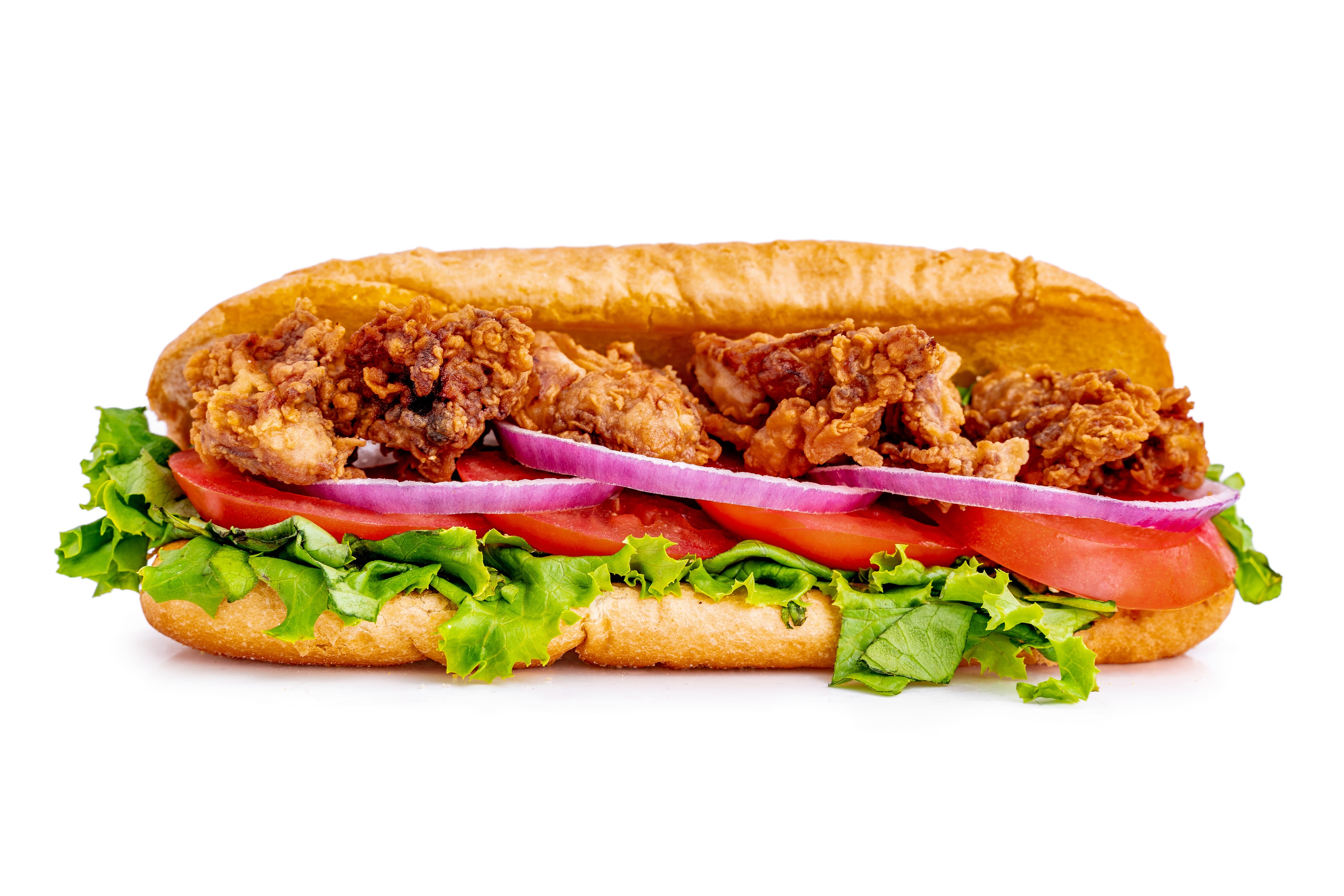 Order Fried Oyster Po Boy food online from Jeffersons - Brentwood store, Brentwood on bringmethat.com