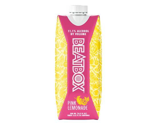Order BeatBox Beverages Pink Lemonade 500mL Aseptic Pack food online from Maple Mart store, Los Angeles on bringmethat.com