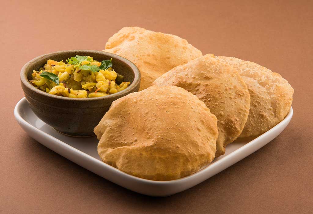 Order Puri Bhaji food online from Madras Cafe store, San Diego on bringmethat.com